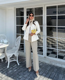 شلوار زنانه ژیوار پارچه گاباردین اعلا و مغذی دوزی سایزبندی